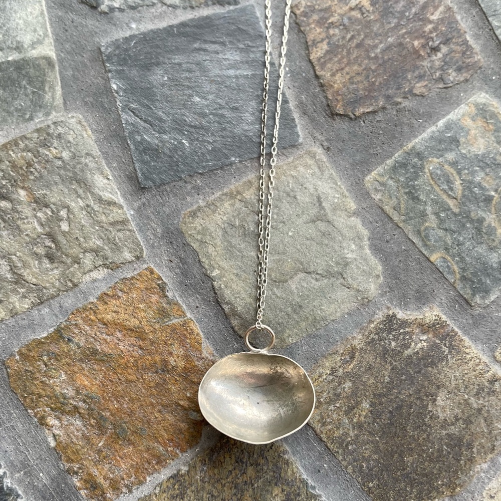SOLD ⭐️ Sterling Silver Pendant Necklace